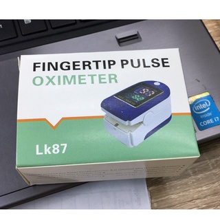 เครื่องวัดออกซิเจนปลายนิ้วOximeter วัดชีพจร วัดค่า SpO2และตรวจวัดชีพจรปลายนิ้ว Fingertip pulse oximeter LK87