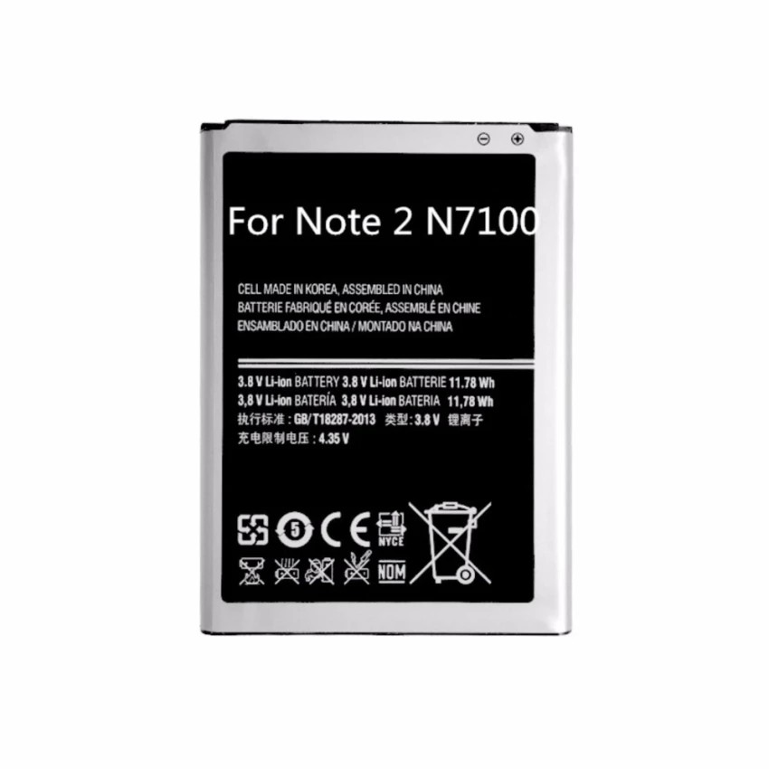 แบต Samsung Galaxy Note2 (N7100 / N7105) Battery 3.8V 3100mAh รุ่น ABT031  #93