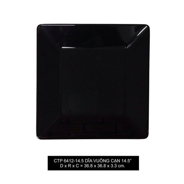 SRITHAI SUPERWARE จานดํา (EKTRA)