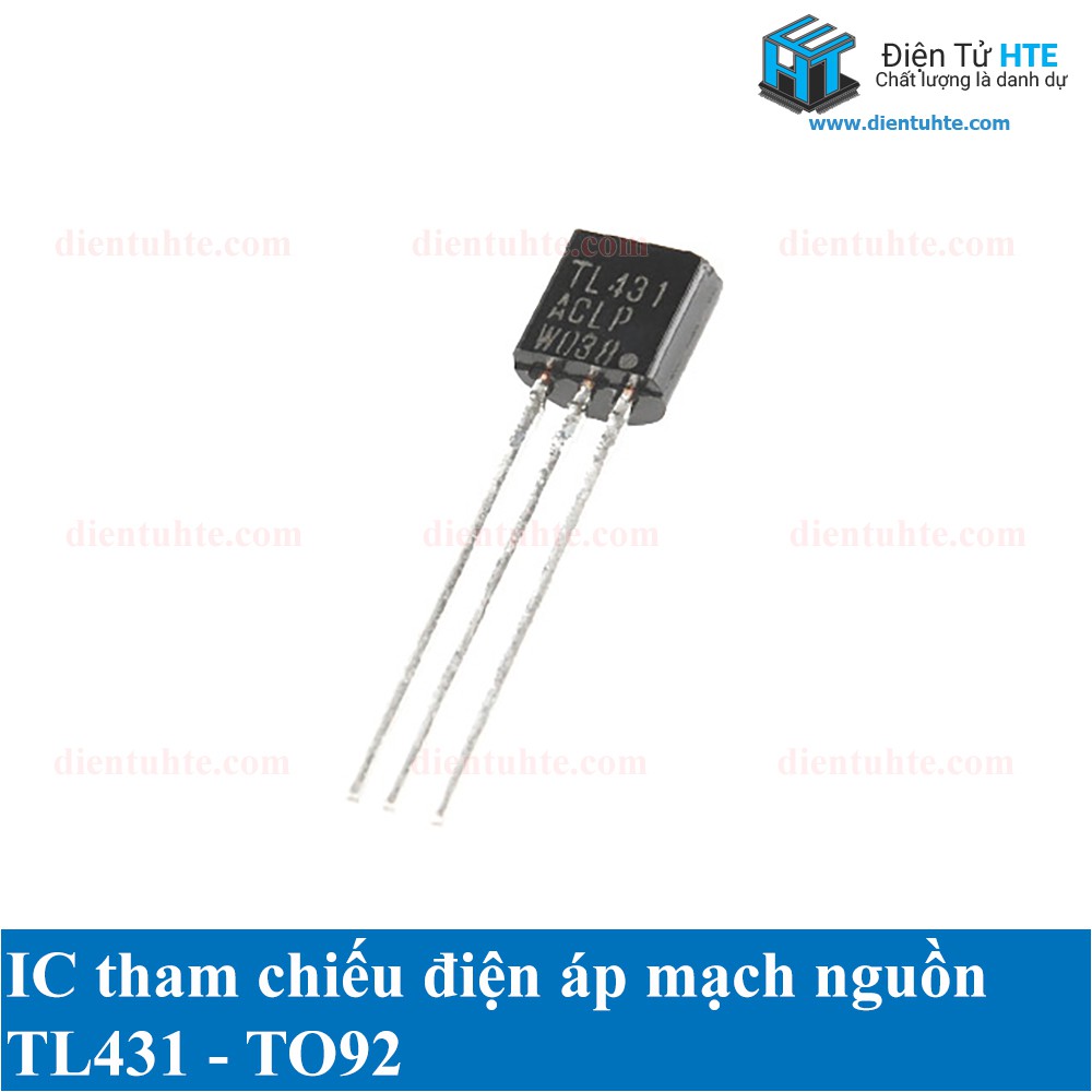 COMBO 20 ไอซีรบกวนแรงดันไฟฟ้า TL431 TL431A DIP-SMD [HTE Quy Nhon CN2]