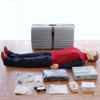 Fengfan Full-Automatic Computer CPR Manikin Half-Body Medical Dummy Medical Artificial Respiration Training Rubber Hu00