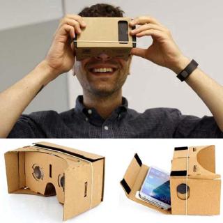 ราคาแว่นตา VR กระดาษแข็ง 3 มิติ Diy