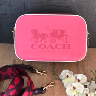 4,690✔️💯✨🍃 New Coach Jes Crossbody Bag F72704 ขนาด 9 3/4" (L) 6 1/4" (H) x 3 1/2" (W) ✅...