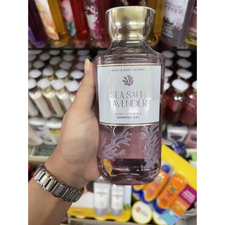 BATH &amp; BODY WORKS Sea Salt &amp; Lavender Shower Gel 295ml. ของแท้