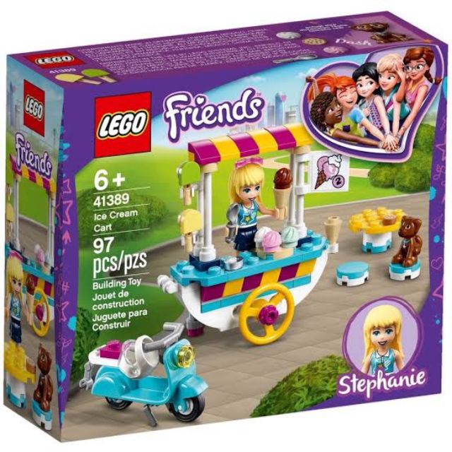 เลโก้ 41389 LEGO Friends Ice cream cart ของเเท้ พร้อมส่ง