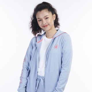 BODY GLOVE Womens SC TRACK CLUB Hoodies เสื้อฮู้ด ผู้หญิง สีฟ้าอ่อน-38