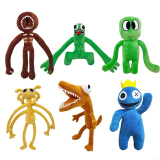 ของเล่นตุ๊กตาการ์ตูน Roblox Rainbow Friends Chapter 2 สีฟ้า สีเขียว สีน้ําตาล สีเหลือง สําหรับเด็ก