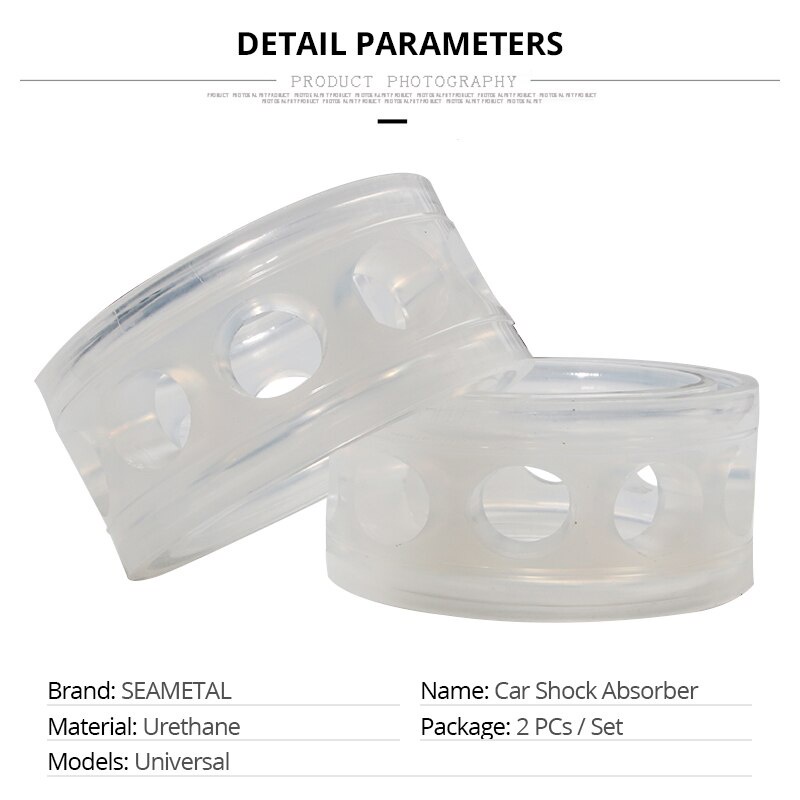 [2 ชิ้น] โช๊คอัพบัฟเฟอร์สปริง บัฟเฟอร์รองโช๊ค ยางรองสปิงโช๊ค ยางรองสปริงโชค สปริงโช๊ครถยนต์ - รูปที่ 3