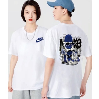 เสื้อสาวอวบ - เสื้อยืด Nike กราฟิกพิมพ์ขนาดต่างๆและเสื้อเชิ้ตสี unisex คู่ nike100% ผ้าฝ้ายเสื้อยืด