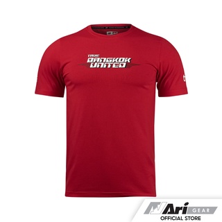 ARI TRUE BANGKOK UNITED 2021/22 TEE - RED/WHITE/BLACK เสื้อยืด อาริ ทรู แบงค็อก สีแดง