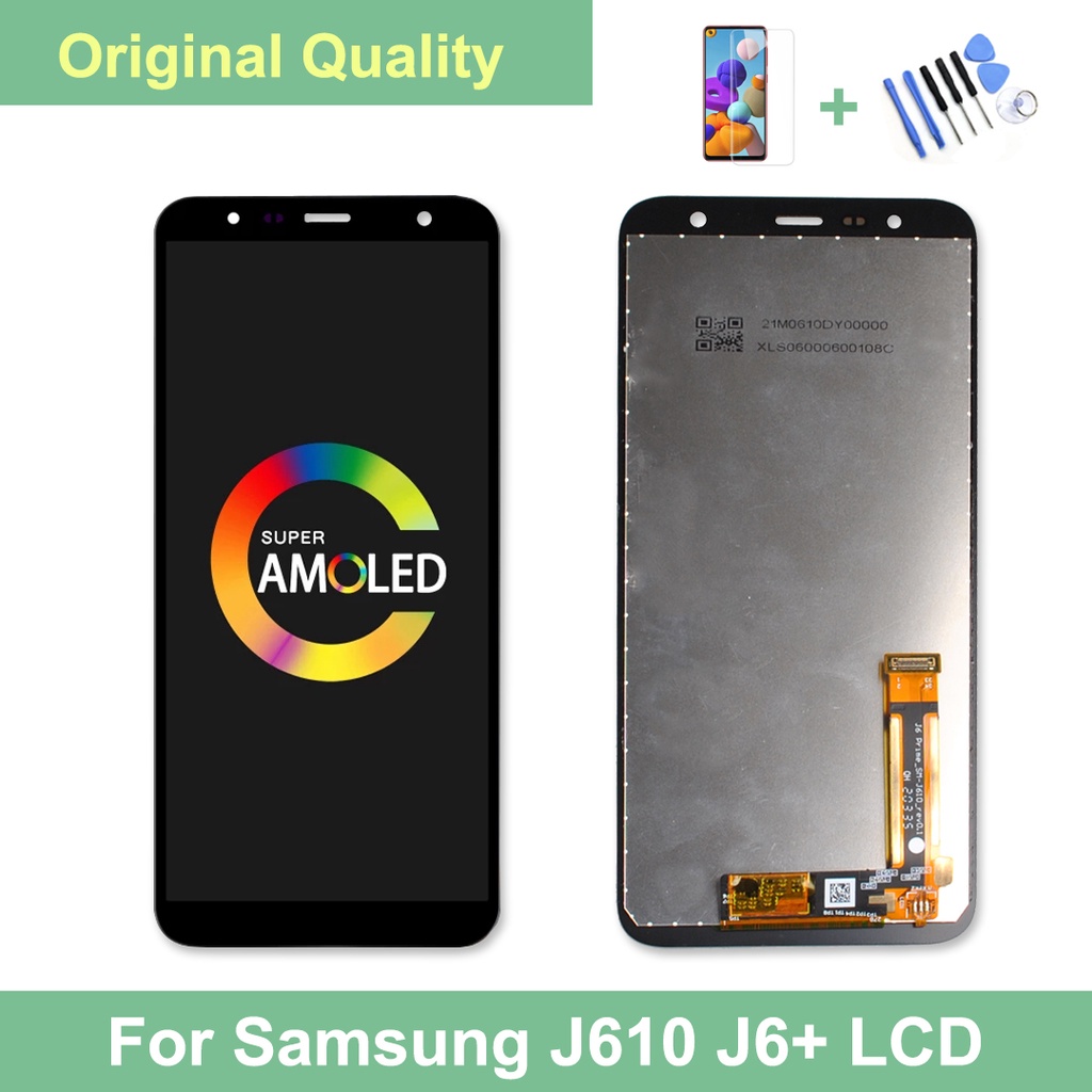 Display Touch Screen Digitizer Replacement Parts For J415 J4 Plus J4  LCD 6.0 For Samsung Galaxy J610 LCD J415 J6  J610F