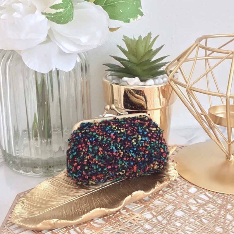 Cutecube กระเป๋าสตางค์ผ้าขนสุดนุ่ม