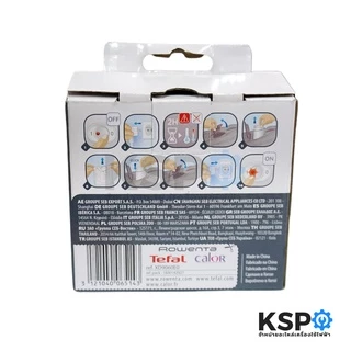 ตลับกรองตะกรัน เตารีดไอน้ำ Tefal XD9060E0 2 ตลับ รุ่น EASY STEAM / FASTEO / LIBERTY อะไหล่เตารีด