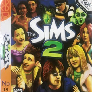 แผ่นเกมส์ PS2 The Sims 2