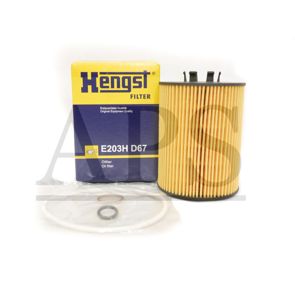 (E203H D67) กรองน้ํามันเครื่อง Hengst BMW E53 4.4/E60 545i OIL FILTER (11 427 506 677)