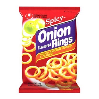 ขนมเกาหลี Nongshim ONION RINGS SPICY