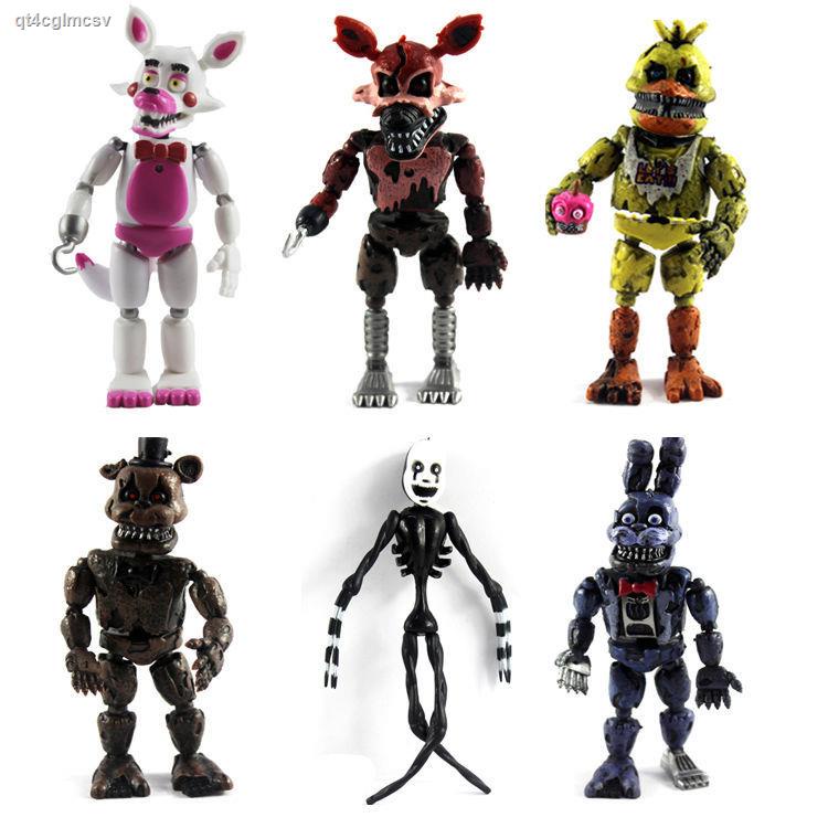 Figure ของสะสม โมเดลตัวการ์ตูน☸♧✘6 Five Nights at Freddy s Five Nights at Freddy s Dolls โดย หมีเท็ด