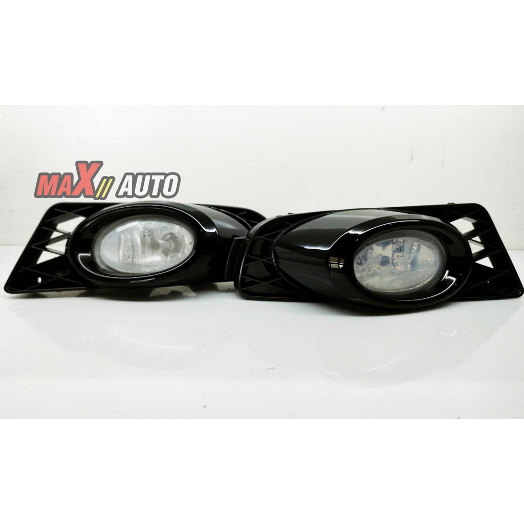 ไฟตัดหมอก ไฟสปอร์ตไลท์ HONDA  CIVIC ปี 2009 รุ่น HD345 ยี่ห้อ DLAA สีดำด้าน พร้อมอุปกรณ์ติดตั้ง (PC1