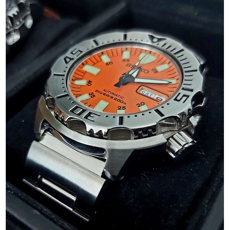 Seiko Monster gen1 ส้ม Used