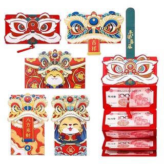 1PC Chinese New Year Ang Pao Angpaw Red Envelopes Red Packet Spring Festival Red Envelope Red Lucky Packet for the Year of Tiger
