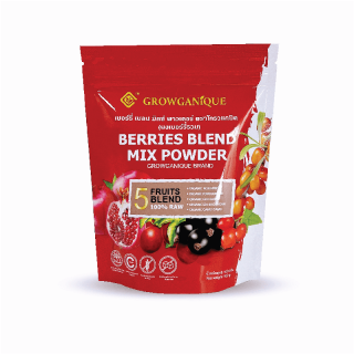 ผงเบอร์รี่รวม ออร์แกนิค Superfood สูตรบำรุงผิวพรรณ สมองและสายตา เสริมภูมิคุ้มกัน Berries blend mix powder