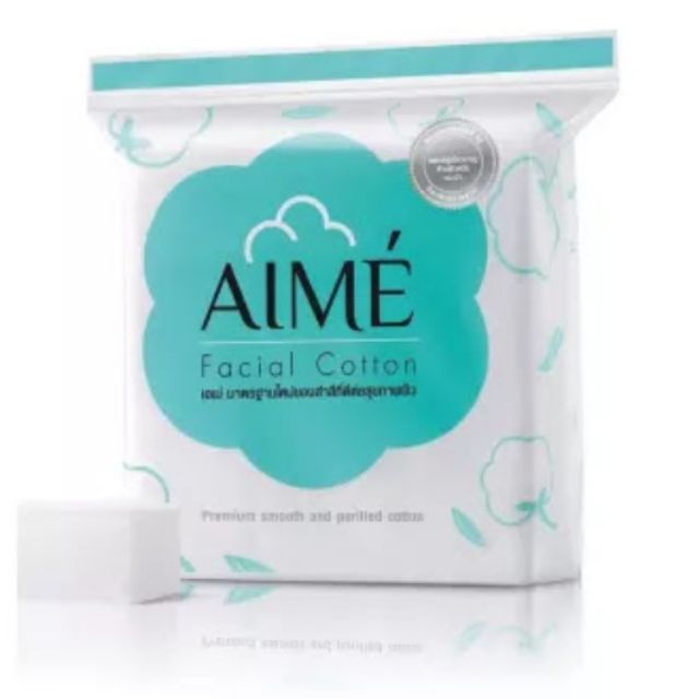 AIME สำลีแผ่น Aime Facial Cotton 80g (150pcs )