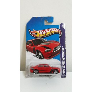 รถเหล็ก Hotwheels 11 DODGE CHARGER R/T สีแดง 2013 (ib016)