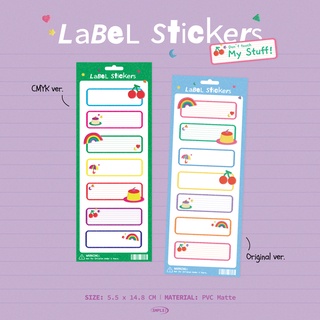 Label Sticker (Are you young at Heart!? Collection)