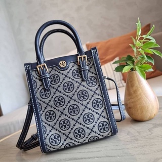 ส่งฟรี 🔥 กระเป๋าสะพายข้าง Tory burch แท้💯 สีน้ำเงิน รุ่นสุดฮิต ผู้หญิง ขนาดกำลังดี กระเป๋าถือ