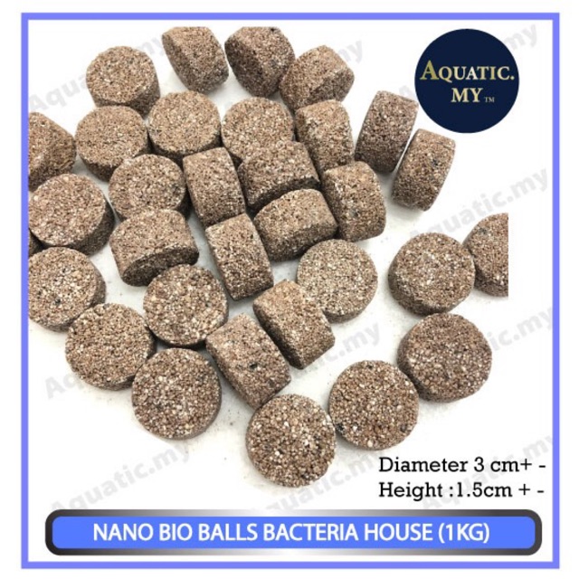 Nano Bio Balls Bacteria House (1KG)