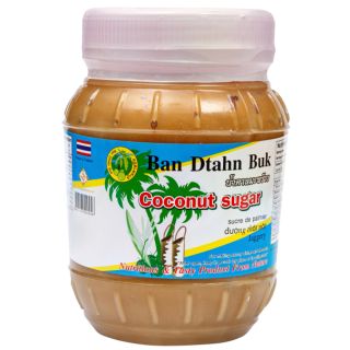 น้ำตาลมะพร้าว(ตรา บ้านตาลปึก)กระปุก บรรจุ 1 kg     COCONUT  SUGAR  JAR  1 KG