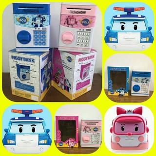 พร้อมส่ง ตู้เซฟดูดเงิน ลายโพลี่