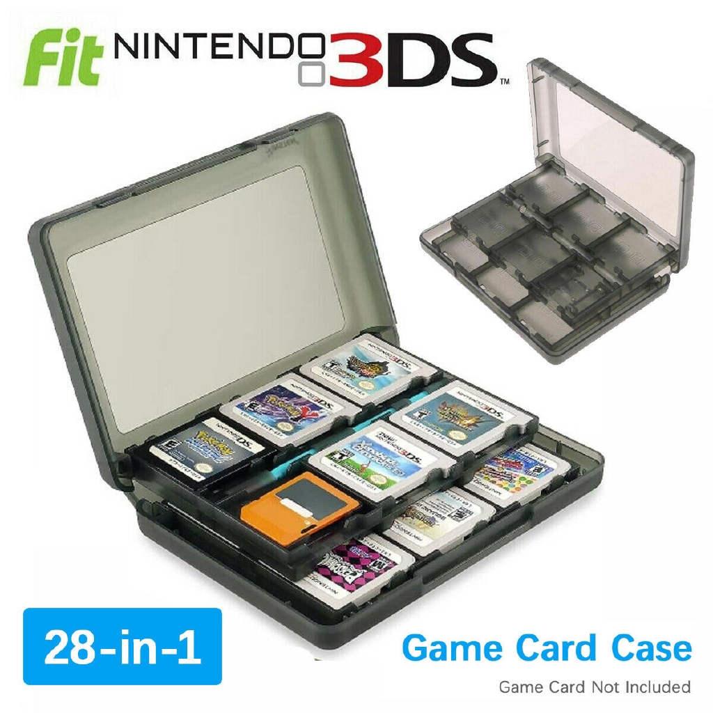 สําหรับ Nintendo DS 3DS XL LL DSi 28 In 1 การ์ดเกมผู้ถือกล่องตลับหมึกใหม่