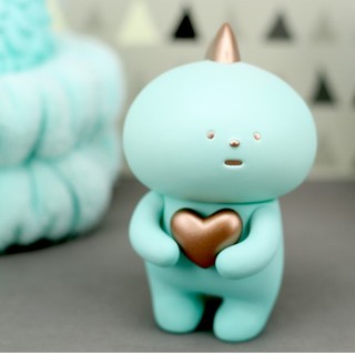 gachabox Fluffy House Dyno (Robin Egg Blue) พร้อมส่ง Designer Toy Art Toy ของแท้ ฟิกเกอร์ ของสะสม ไดโน