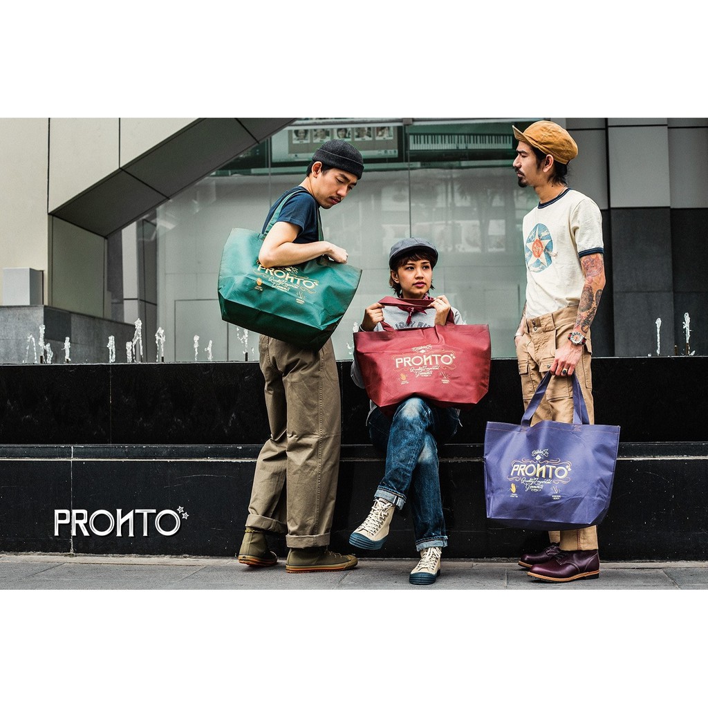 Pronto Bag ถุงโชคดี ของแท้ ถุงผ้า Pronto เป็นของใหม่ทุกใบ