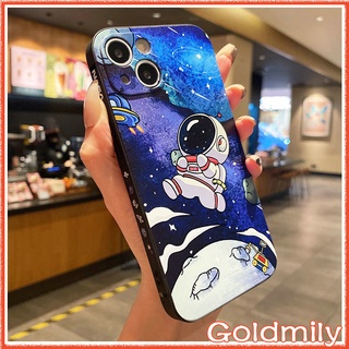 🔥 เคสลายแถบข้าง เคสไอโฟน11นักบินอวกาศ ขอบเหลี่ยมเคสซิลิโคนสำหรับ เคสApple iPhone 11 X SE3 2022 XS Max เคสi11 i8plus เคสไอโฟนXS เคสไอโฟน7พลัส 6s 12 เคสไอโฟน13 6 Xr 7 เคสไอโฟนxr 8 plus เคสไอโฟนSE2 2020 13 Pro NASA Astronaut Case