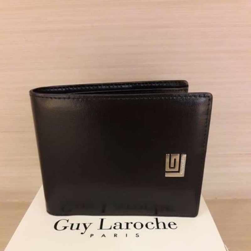 กระเป๋าสตางค์ผู้ชาย Guy Laroche(แบบ2พับ)สีดำ