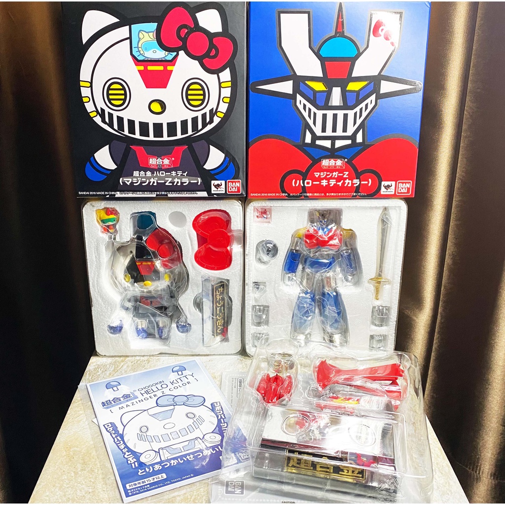 เหมา Bandai Sanrio Chogokin Hello Kitty X Mazinger Z Color บันได โชโกคิน คิตตี้ มือ1 Hellokitty Tama