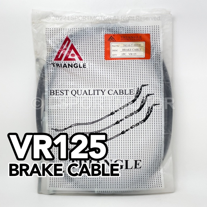 SUZUKI VR125 BRAKE CABLE 58510-T-98E00 TALI BRAKE VR 125