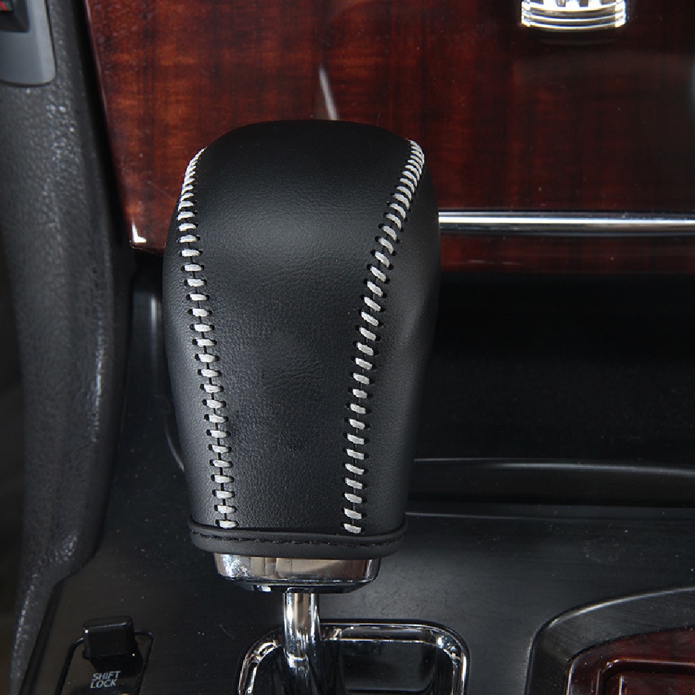 ปลอกหุ้มหัวเกียร์รถยนต์ หนังวัวแท้ สําหรับ Nissan Almera N18 2020-2023