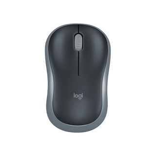 WIRELESS MOUSE LOGITECH (M185D) BLACK/GREY