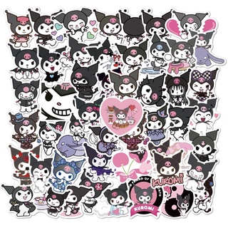 สติ๊กเกอร์ Kuromi 138 คุโรมิ 50ชิ้น ซานริโอ้ sanrio มายเม มาย เมโลดี้ Mymelody มายเมโลดี้ คิด คิต ตี้ hello kitty คิตตี้