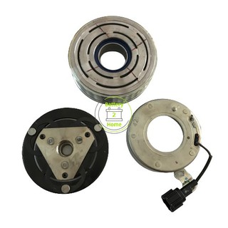 Compressor Clutch	Nissan March Almera ชุดมู่เล่ย์ หน้าคลัช คอมแอร์ นิสสันมาร์ช อัลเมร่า 7PK คอมกิกิ