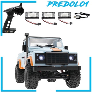 [Predolo1] รถบรรทุกบังคับวิทยุ Rc Crawler 1:12 Scale 4Wd Rock Crawler 4X4 พร้อมแบตเตอรี่สําหรับรถบังคับวิทยุของเล่นเด็กผู้ชาย