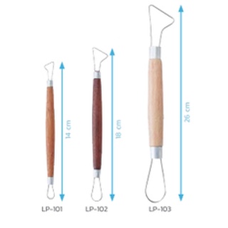 ไม้ขูดลวด 2 หัว / Double-Ended Wire Loop Tool