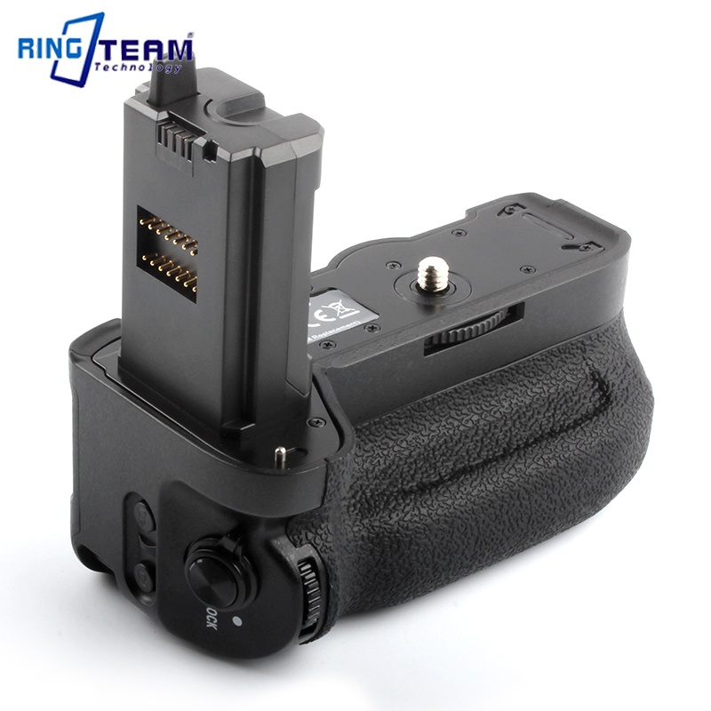 DSTE Poignée Batterie VG-C4EM Compatible Sony A9II A7IV A7RIV – Double NP-FZ100