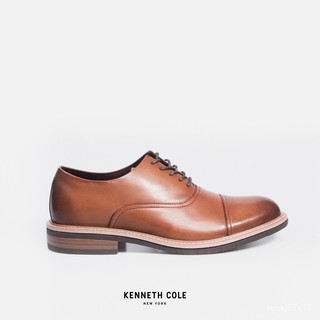 KENNETH COLE รองเท้าทำงานผู้ชาย แบบผู้เชือก สีน้ำตาล รุ่น KLAY FLEX LACE UP 6CDA