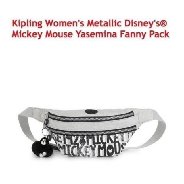 Kipling Women's Metallic Disney's® Mickey Mouse Yasemina Fanny Pack อีกหนึ่งaccessories จากคอลเลคชั่นลิมิเตทมิคกี้