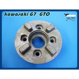 HONDA G7 GTO REAR WHEEL HUB "SILVER"  // ดุมล้อหลัง ดุมสเตอร์หลัง สีบรอนส์เงิน สินค้าคุณภาพดี