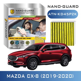 MAZDA CX-8 (2019-2020) ATN-8010K (กรองแอร์ ARCTIC NANO-GUARD FILTER ฆ่าเชื้อโรค + ดูดกลิ่นเหม็น + ดักสารก่อภูมิแพ้)